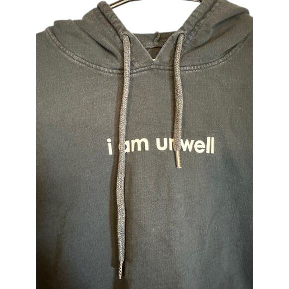 Barstool Chicks Black Call Her Daddy Hooded Cropped Sweatshirt Women Sz S - Picture 4 of 8